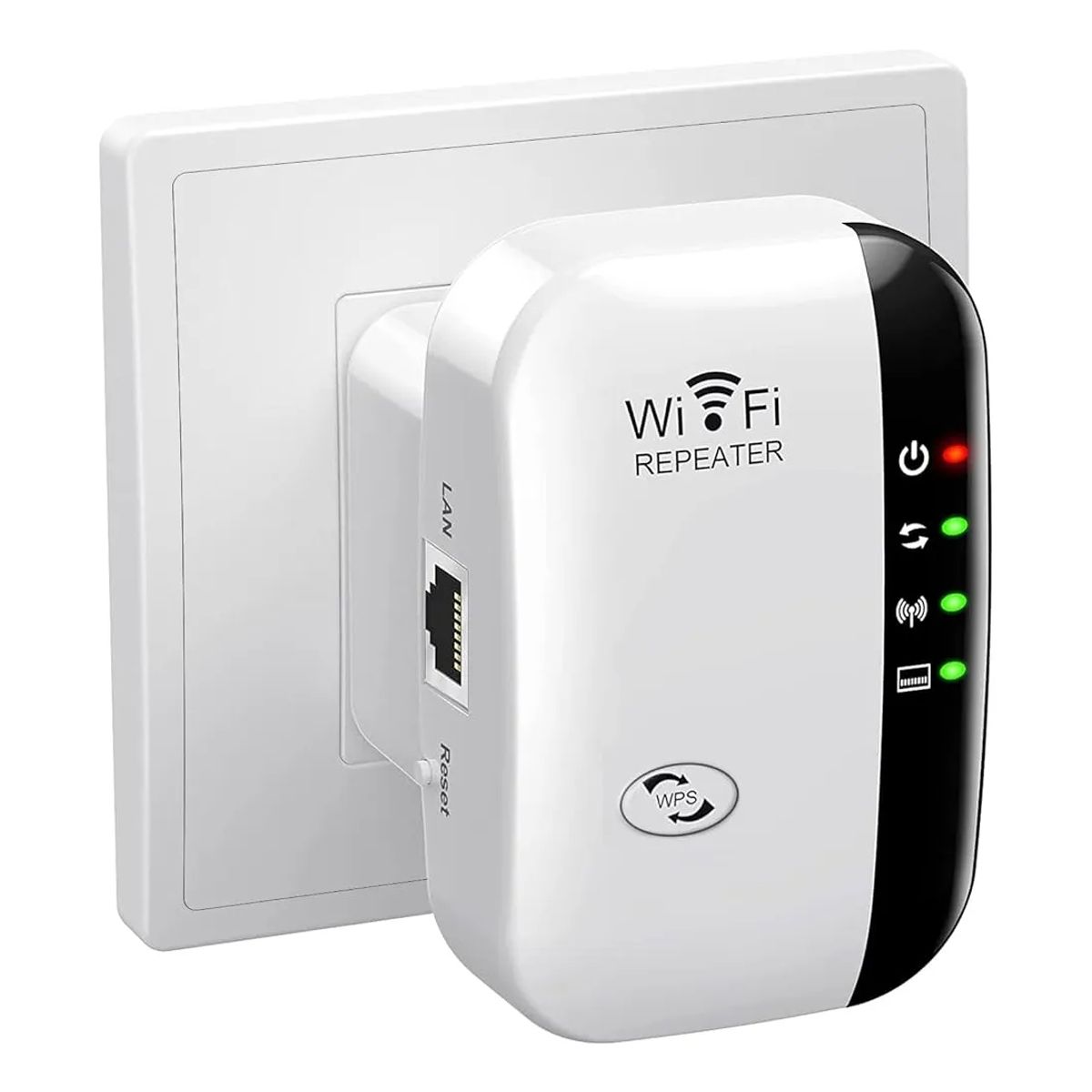 GENERICO - Extensor Wifi Repetidor 300mbps Amplificador De Internet Largo Alcance FIGOIMPORT