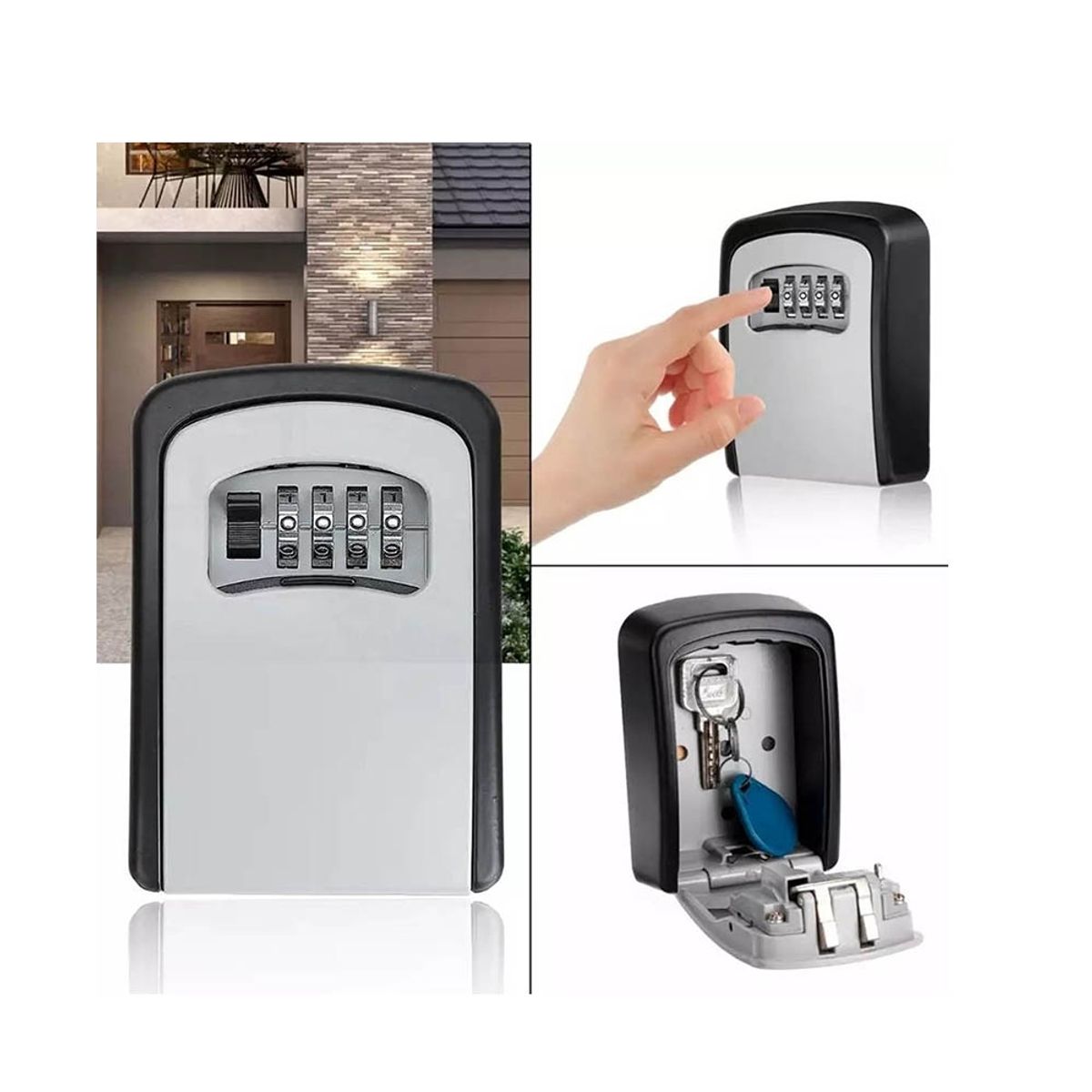 GENERICO - Caja Seguridad Para Llaves Con Clave