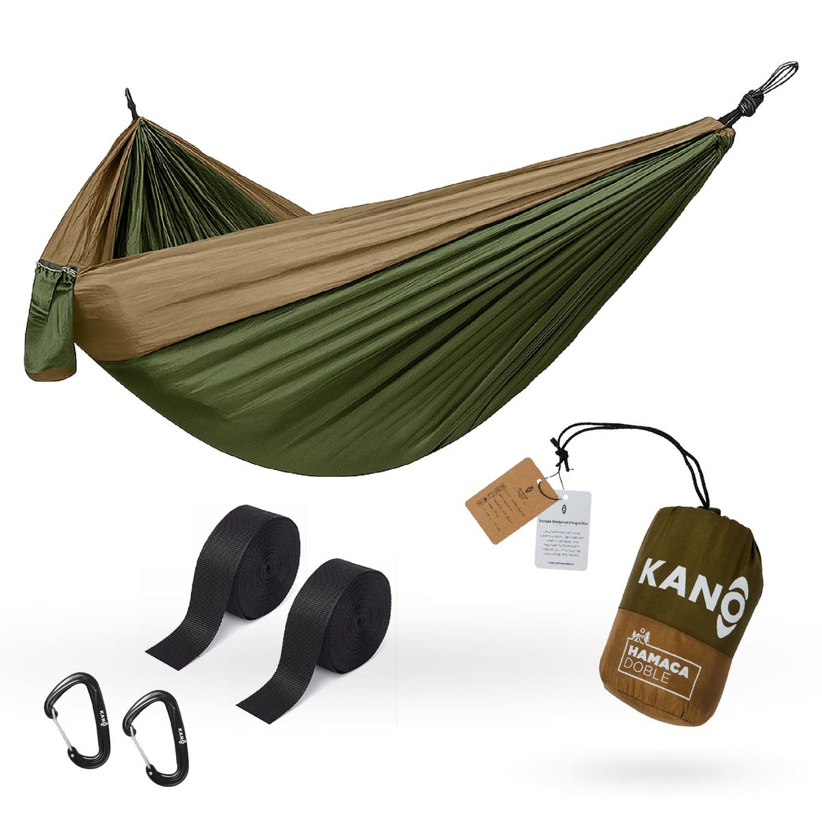 KANO - Hamaca Doble Fray Jorge  Hamaca Camping