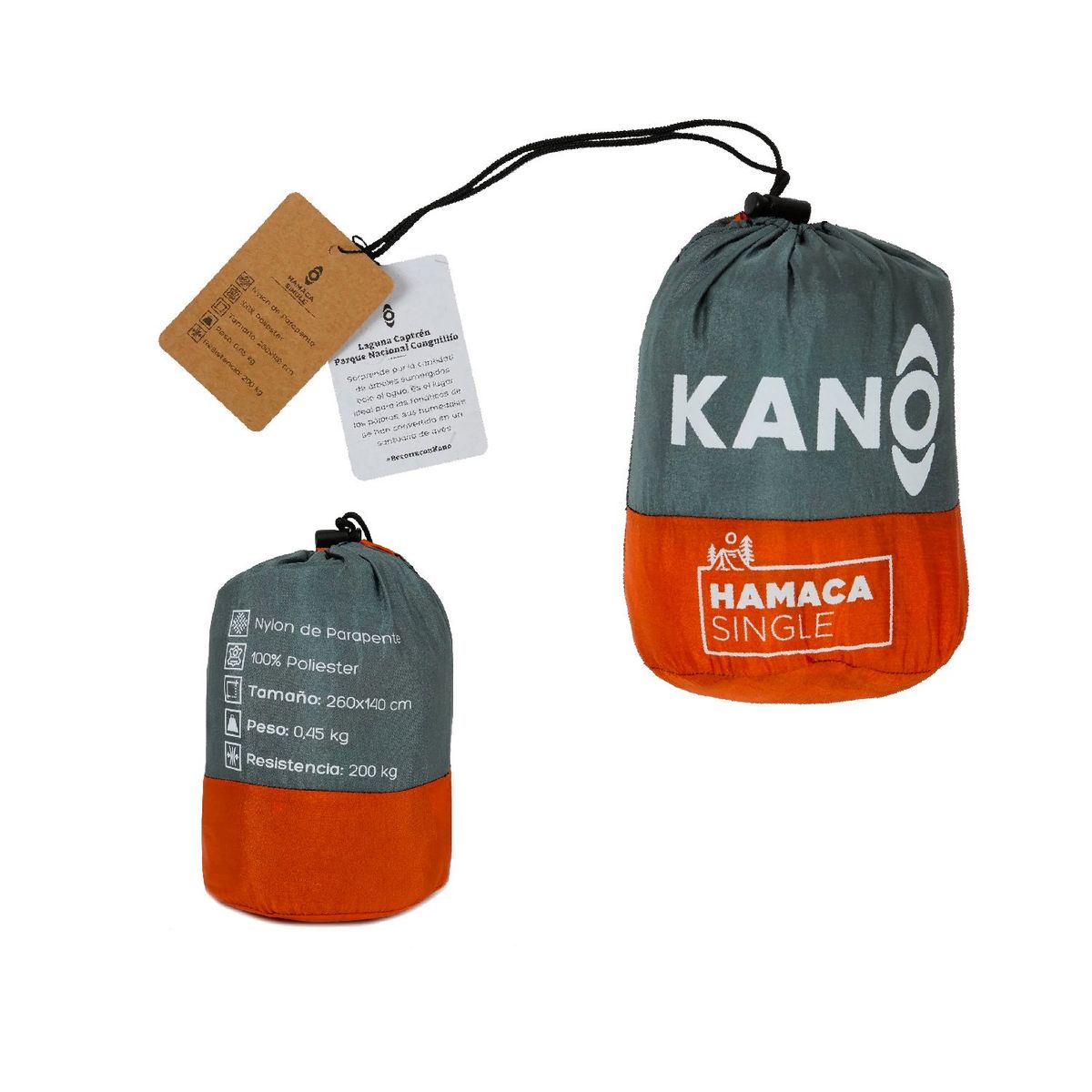 KANO - Hamaca Single Alerce Costero / Hamaca Camping