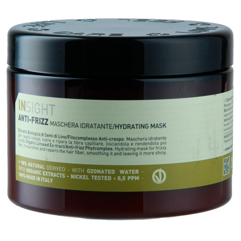 INSIGHT PROFESSIONAL - INSIGHT Mascarilla Hidratante Anti-Frizz 500 ml.-