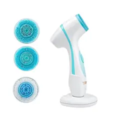MUNDO ONLINE - Cepillo De Limpieza Facial Electrico 3 En 1 Exfoliante