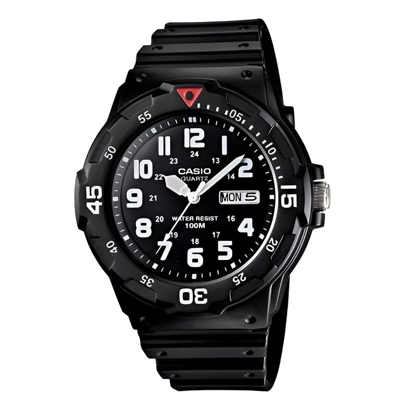 CASIO - Reloj de Hombre Casio Black Mrw-200H-1Bvdf Classic Analog - Negro