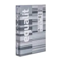 EQUALIT - Resma de Papel Oficio 500 Hojas