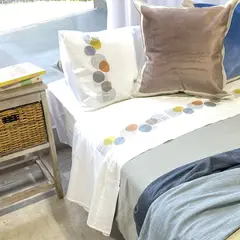 TUYO PRINT - Juego De Sábanas 2 Plazas, Luz de luna