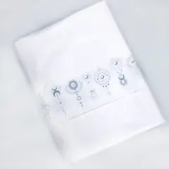 TUYO PRINT - Juego de Sábanas 1 Plaza Cosmico