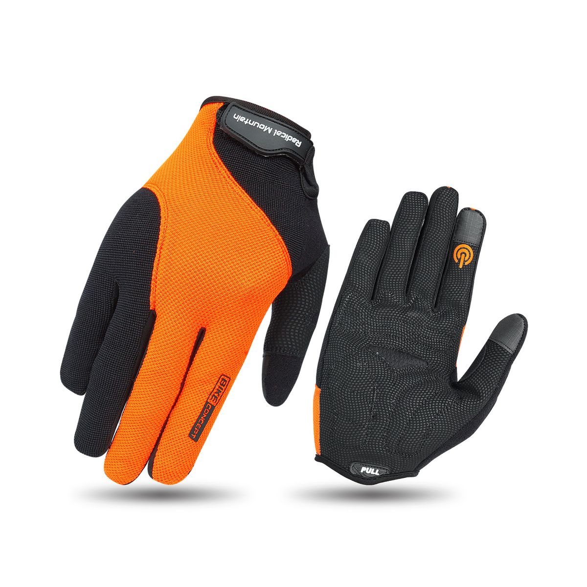 RADICAL MOUNTAIN - Guantes Radical Mountain Largo 9514 Naranjo M