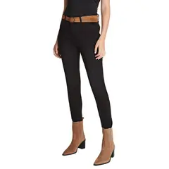 CURVI - Jeans Pitillo Con Cinturón