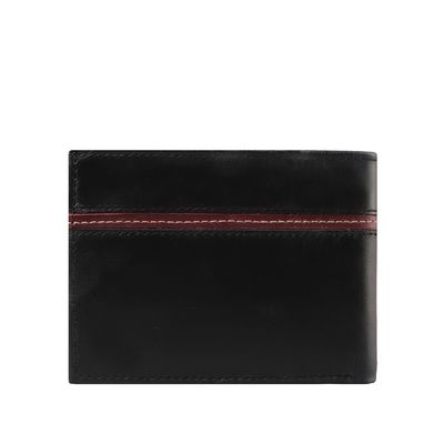 Imagen 2 del producto Billetera hombre 100% cuero natural negro