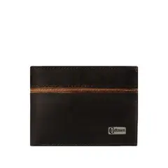 CRAFTMEN - Billetera hombre 100% cuero natural café