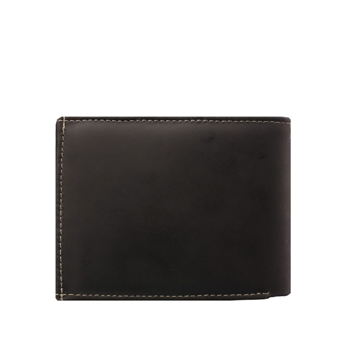 CRAFTMEN - Billetera hombre 100% cuero natural café Craftmen