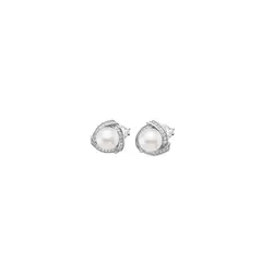 LOTUS SILVER - Aros LP1928-4/1 Mujer Pearls