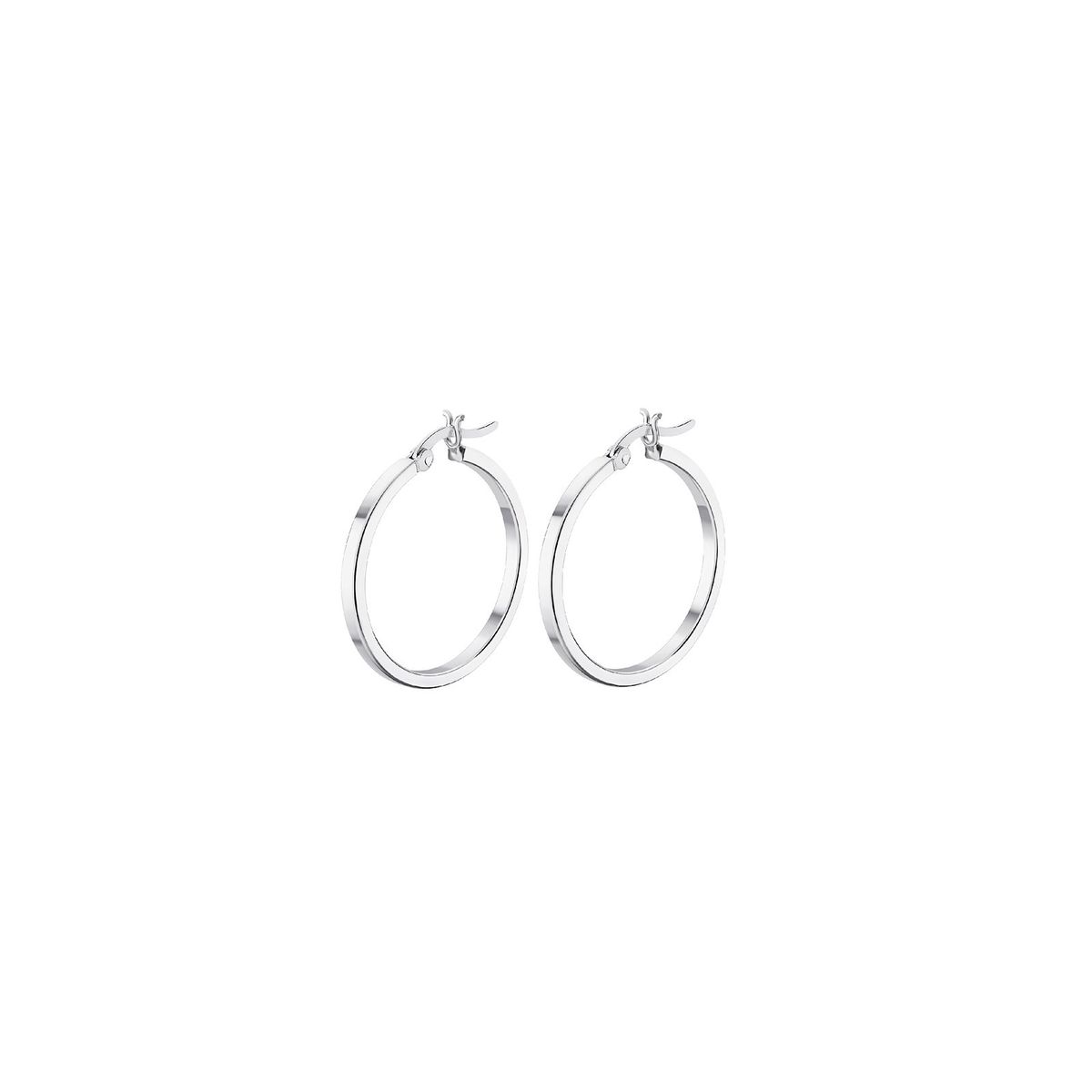 LOTUS SILVER - Aros LP3277-4/1 Lotus Silver Mujer Hoops