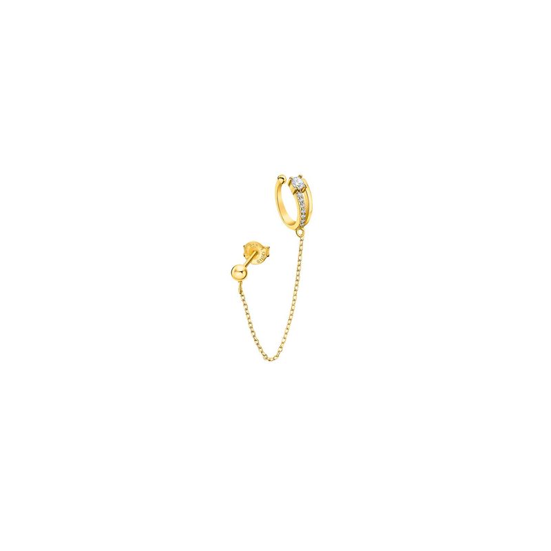 LOTUS SILVER - Ear Cuff LP3335-9/2 Lotus Silver Mujer Ear Party