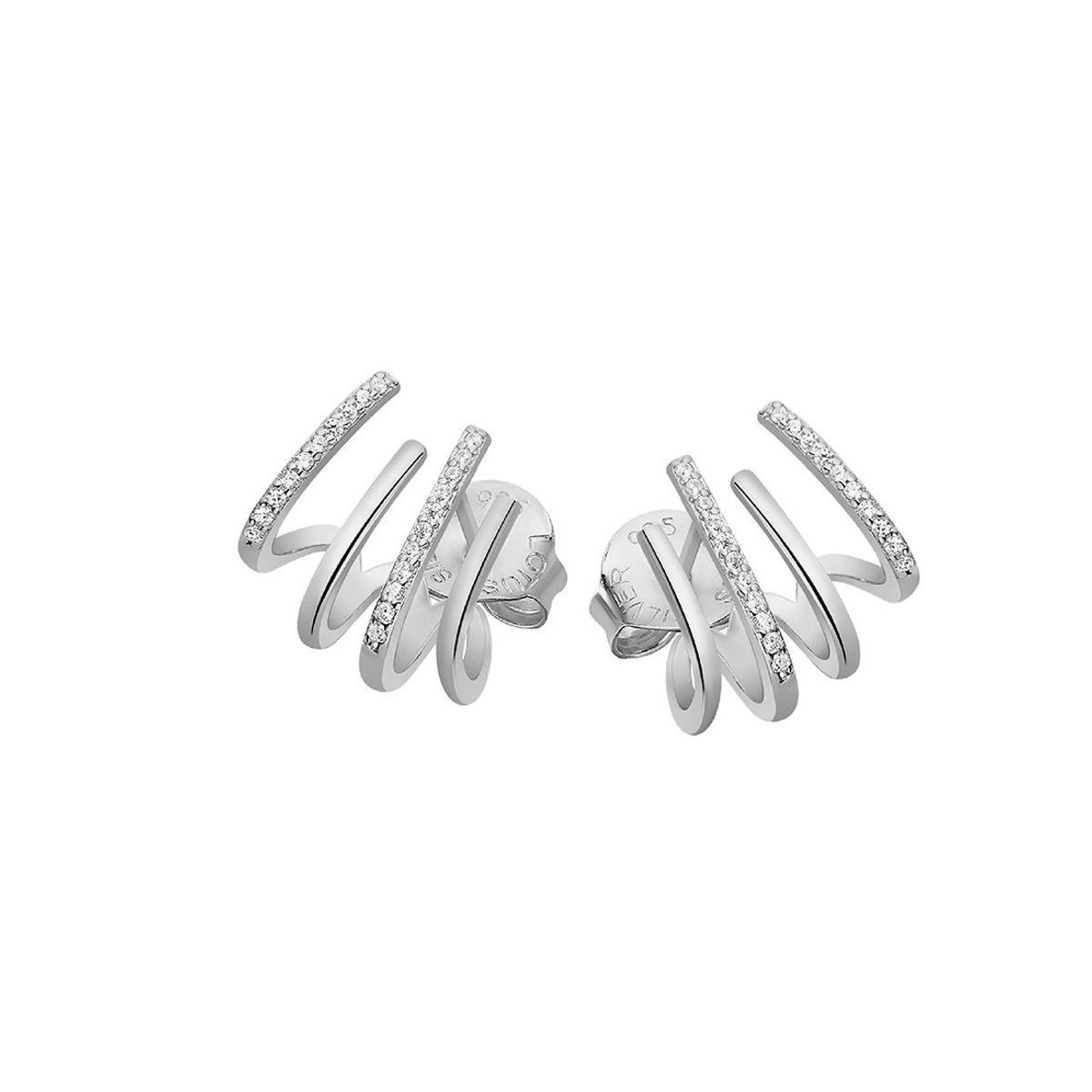 LOTUS SILVER - Aros LP3344-4/1 Lotus Silver Mujer Ear Party