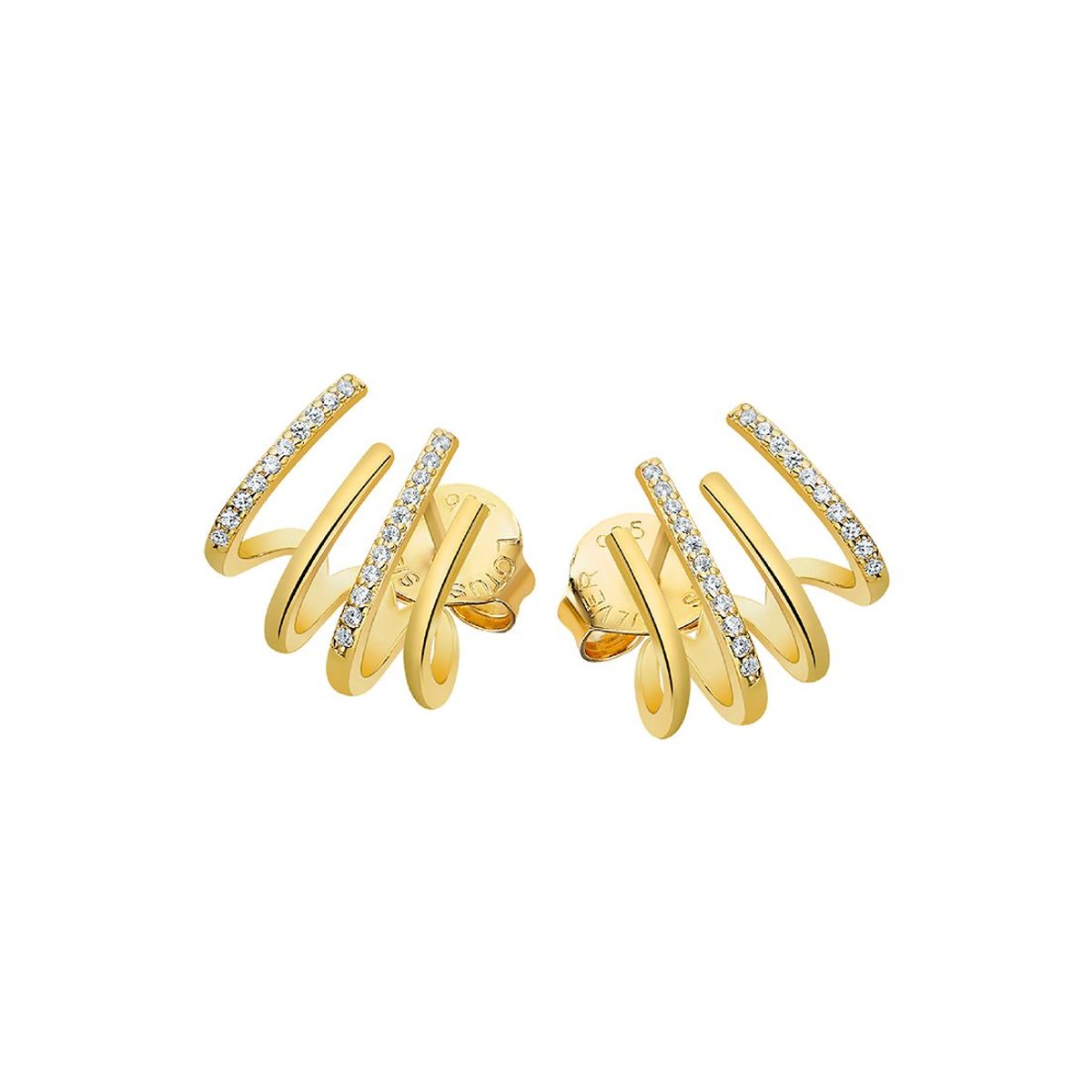 LOTUS SILVER - Aros LP3344-4/2 Lotus Silver Mujer Ear Party