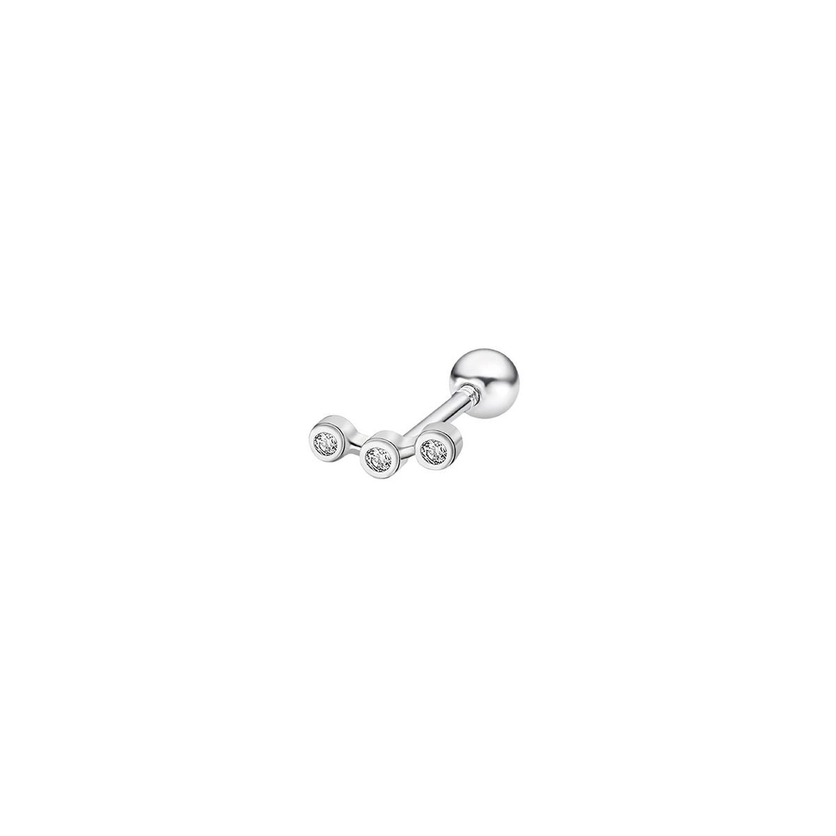 LOTUS SILVER - Ear Cuff LP3377-9/1 Lotus Silver Mujer Ear Party