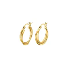 LOTUS SILVER - Aros LP3385-4/2 Mujer Hoops