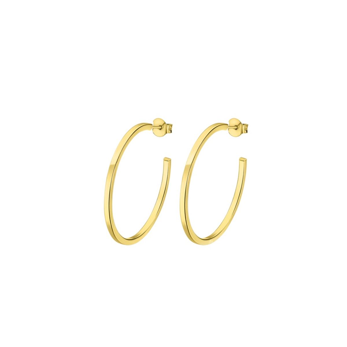 LOTUS SILVER - Aros LP3203-4/6 Lotus Silver Mujer Hoops