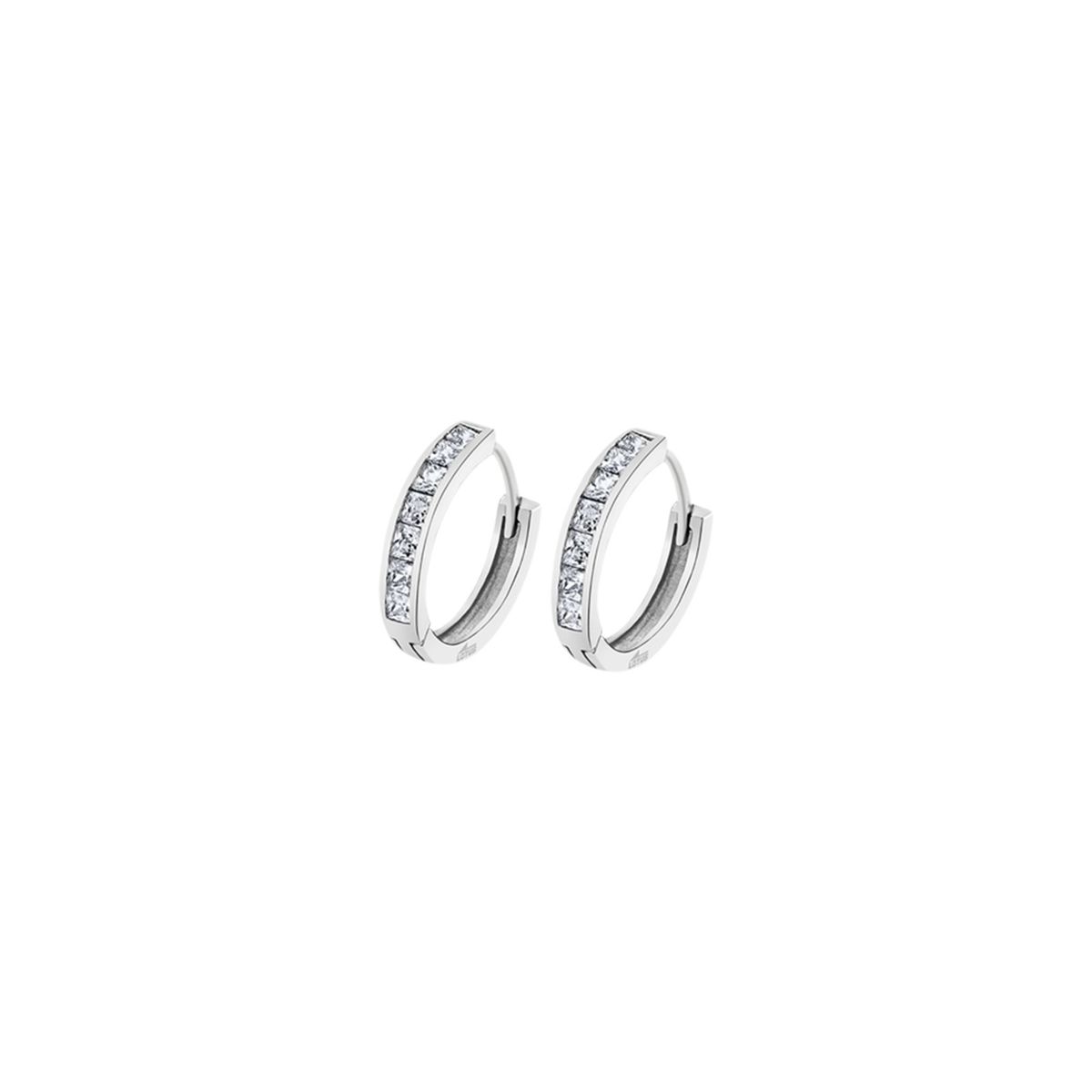 LOTUS SILVER - Aros LP3396-4/2 Lotus Silver Mujer Hoops