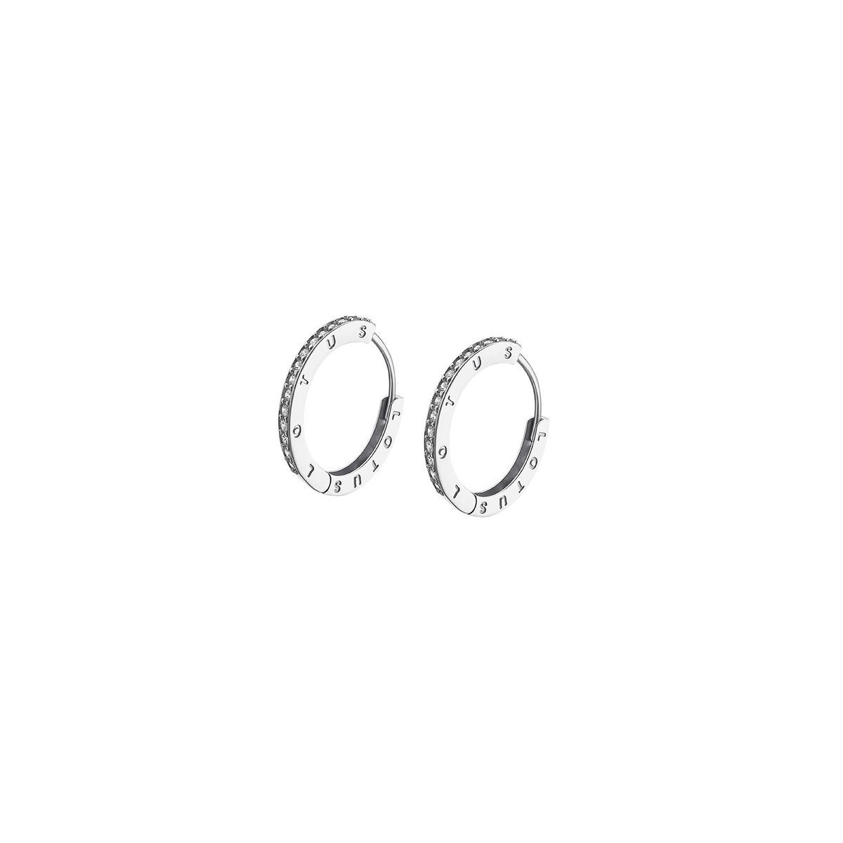 LOTUS SILVER - Aros LP1888-4/1 Lotus Silver Mujer Hoops