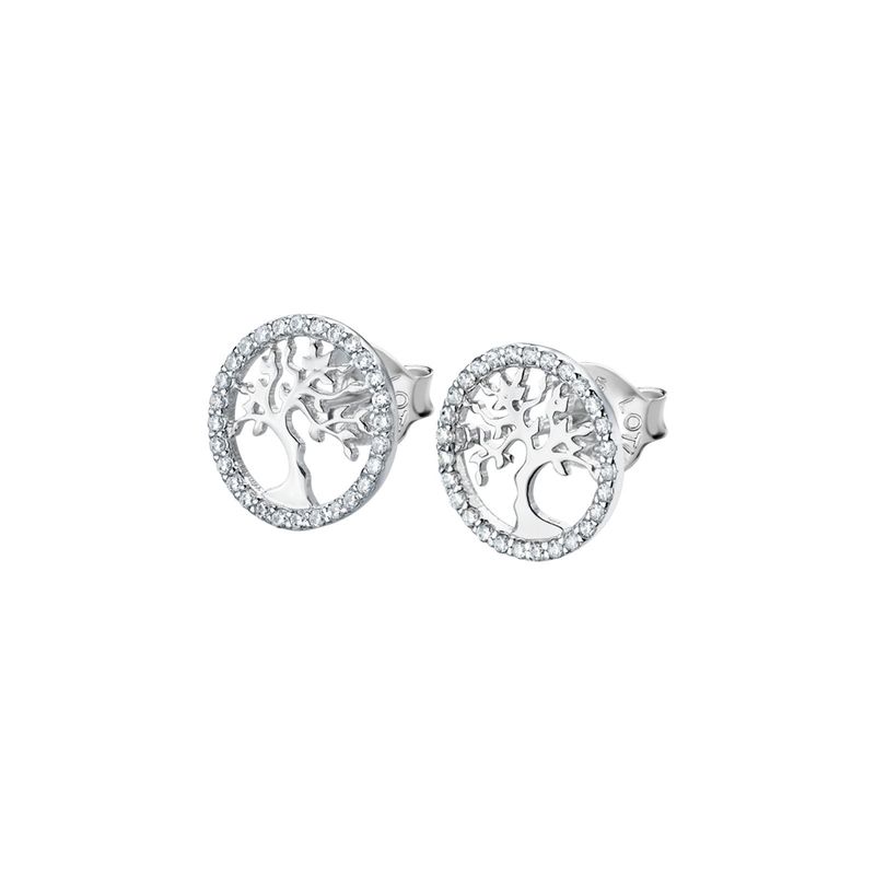LOTUS SILVER - Aros LP1778-4/1 Lotus Silver Mujer Tree of Life