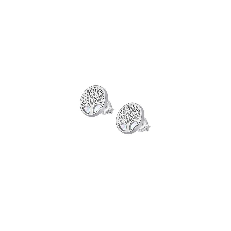 LOTUS SILVER - Aros LP1678-4/1 Lotus Silver Mujer Tree of Life