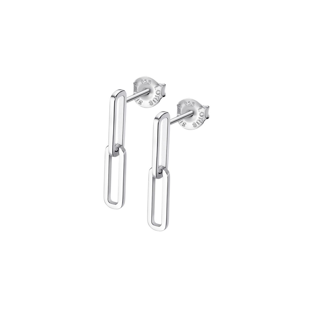 LOTUS SILVER - Aros LP3200-4/1 Lotus Silver Plateado Mujer RESERVA OUTLET