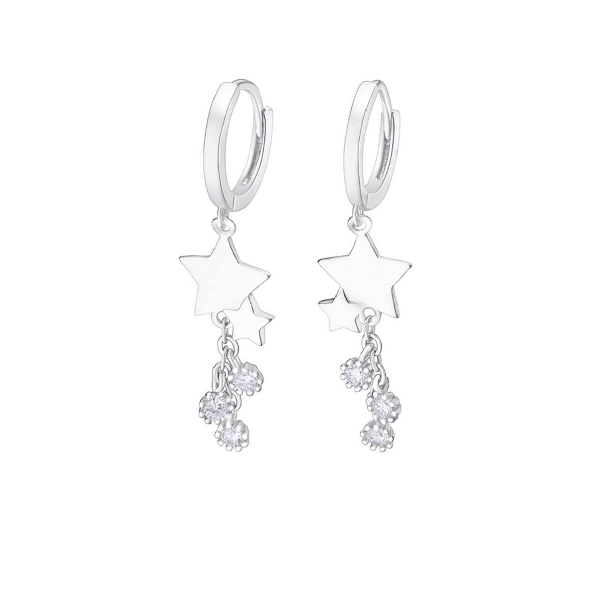 LOTUS SILVER - Aros LP3212-4/1 Lotus Silver Mujer Trendy