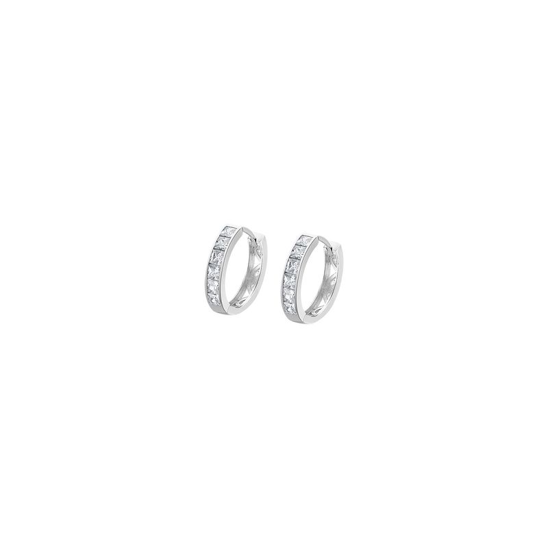 LOTUS SILVER - Aros LP1936-4/1 Lotus Silver Mujer Hoops