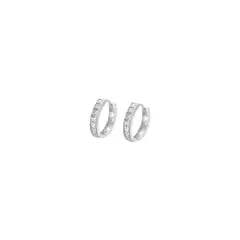 LOTUS SILVER - Aros LP1936-4/1 Mujer Hoops