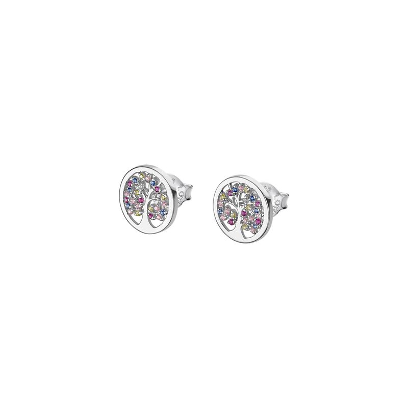 LOTUS SILVER - Aros LP1890-4/1 Lotus Silver Mujer Tree of Life