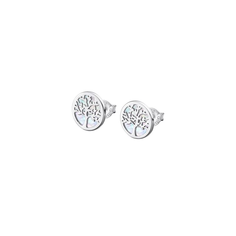 LOTUS SILVER - Aros LP1821-4/1 Lotus Silver Mujer Tree of Life