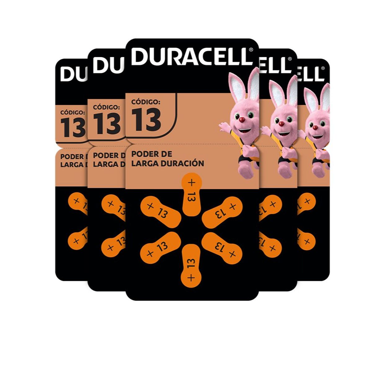 DURACELL - Pack 36 Pilas Duracell audífono tamaño 13