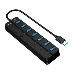 IRM - HUB USB 3.0 7 PUERTOS 5GBPS INDICADOR LED