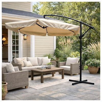 Imagen 2 del producto Quitasol Bora Bora Café 245 x 300 x 300 cm