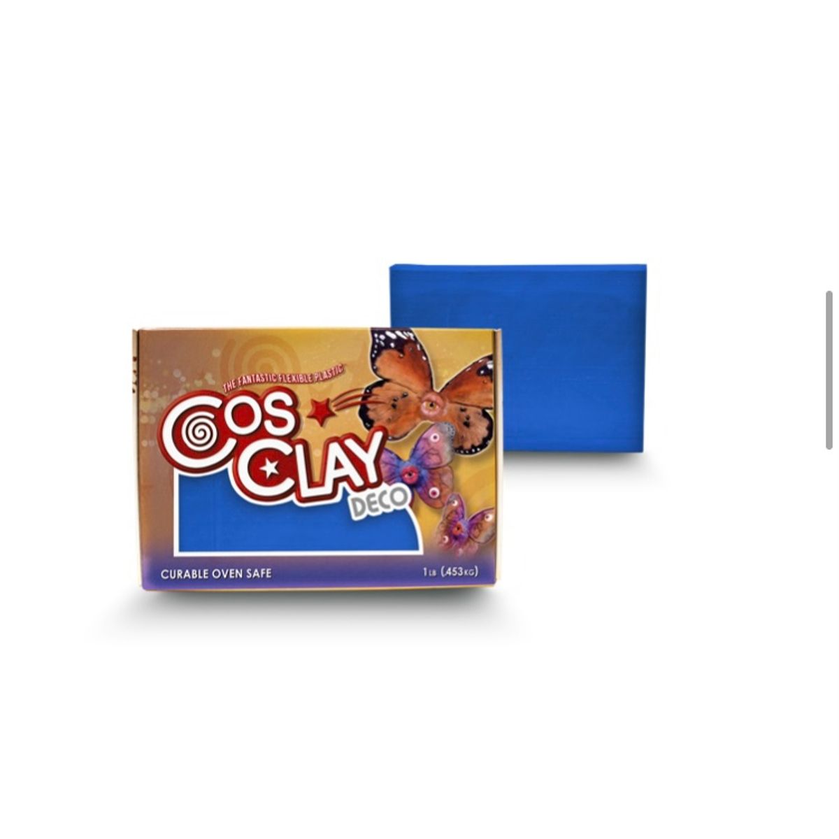 GENERICO - ARCILLA POLIMÉRICA HORNEABLE  COLOR  AZUL COSCLAY®.