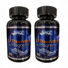 FNL - L- Treonato de Magnesio 2x90 cáps Ansiedad Sist Nervioso Estres Fatiga