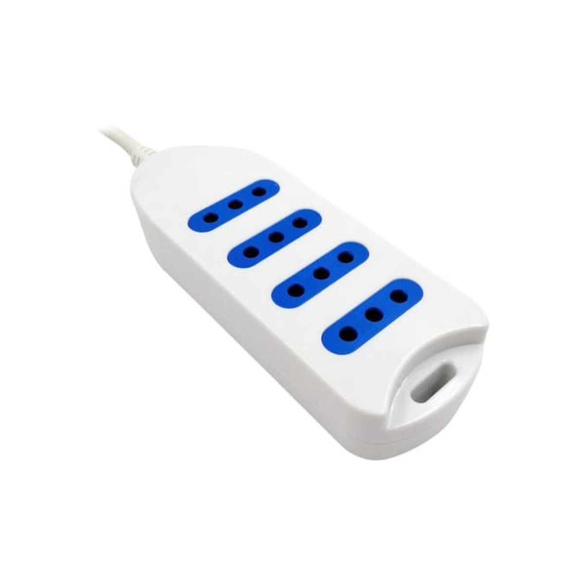DBLUE - Extension Alargador 4 Entradas 3Mts Blanco Dblue
