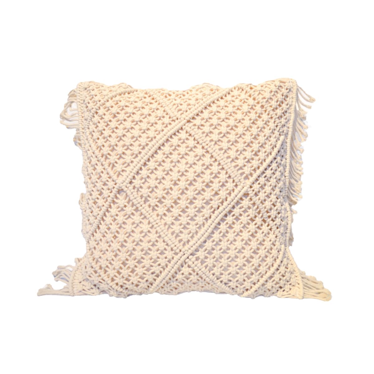 RELAN - Funda Cojin Crema Playa 2 45 x 45 / Funda cojin Relan