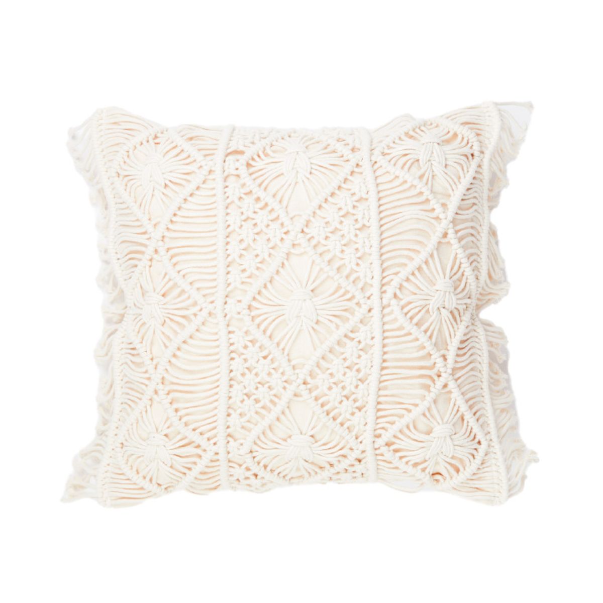 RELAN - Funda de Cojín Crema Playa 1 45 x 45 / Funda Cojin Relan