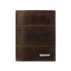 CRAFTMEN - Tarjetero Portabilletes Cuero Natural