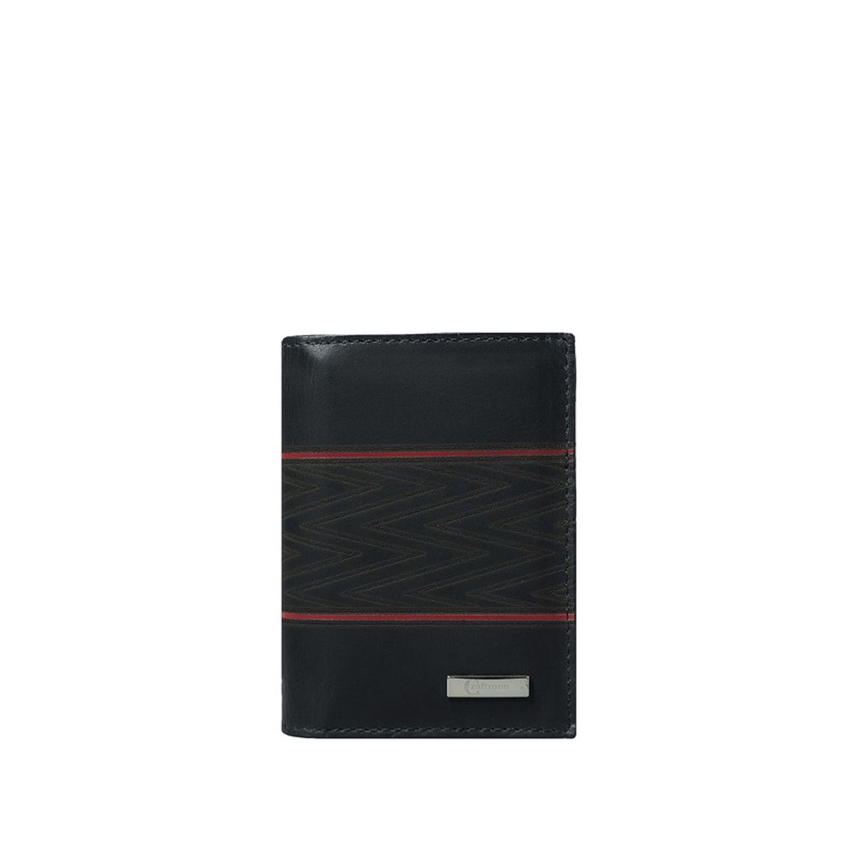 CRAFTMEN - Tarjetero Portabilletes Cuero Natural Genuino