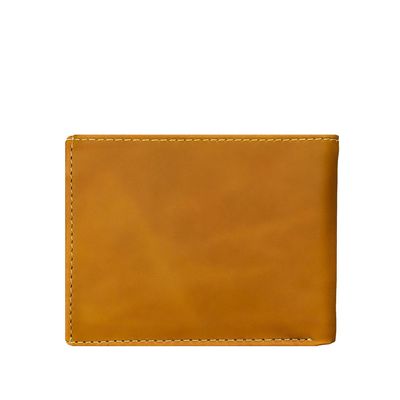 Imagen 2 del producto Billetera hombre 100% cuero natural cafe