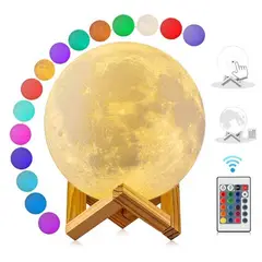 GENERICO - Lampara Luna LED Touch