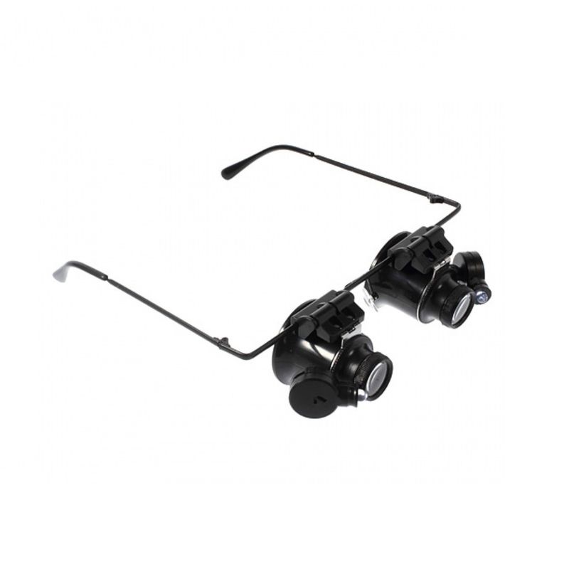 GENERICO - Lupa Con Luz Led Lupa Geologica Lupa Electronica Lupa 20x