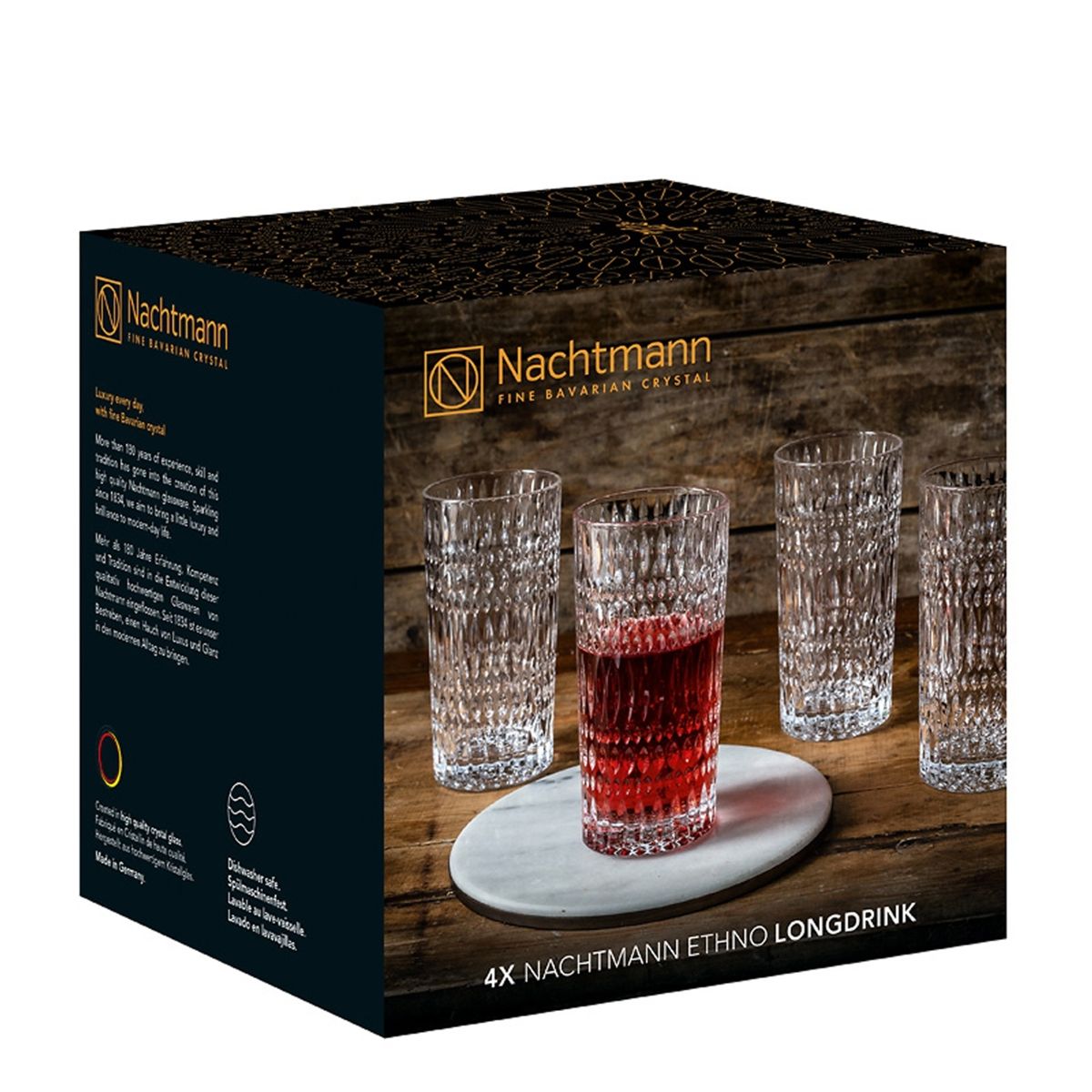 NACHTMANN - Ethno set 4 vasos longdrink.