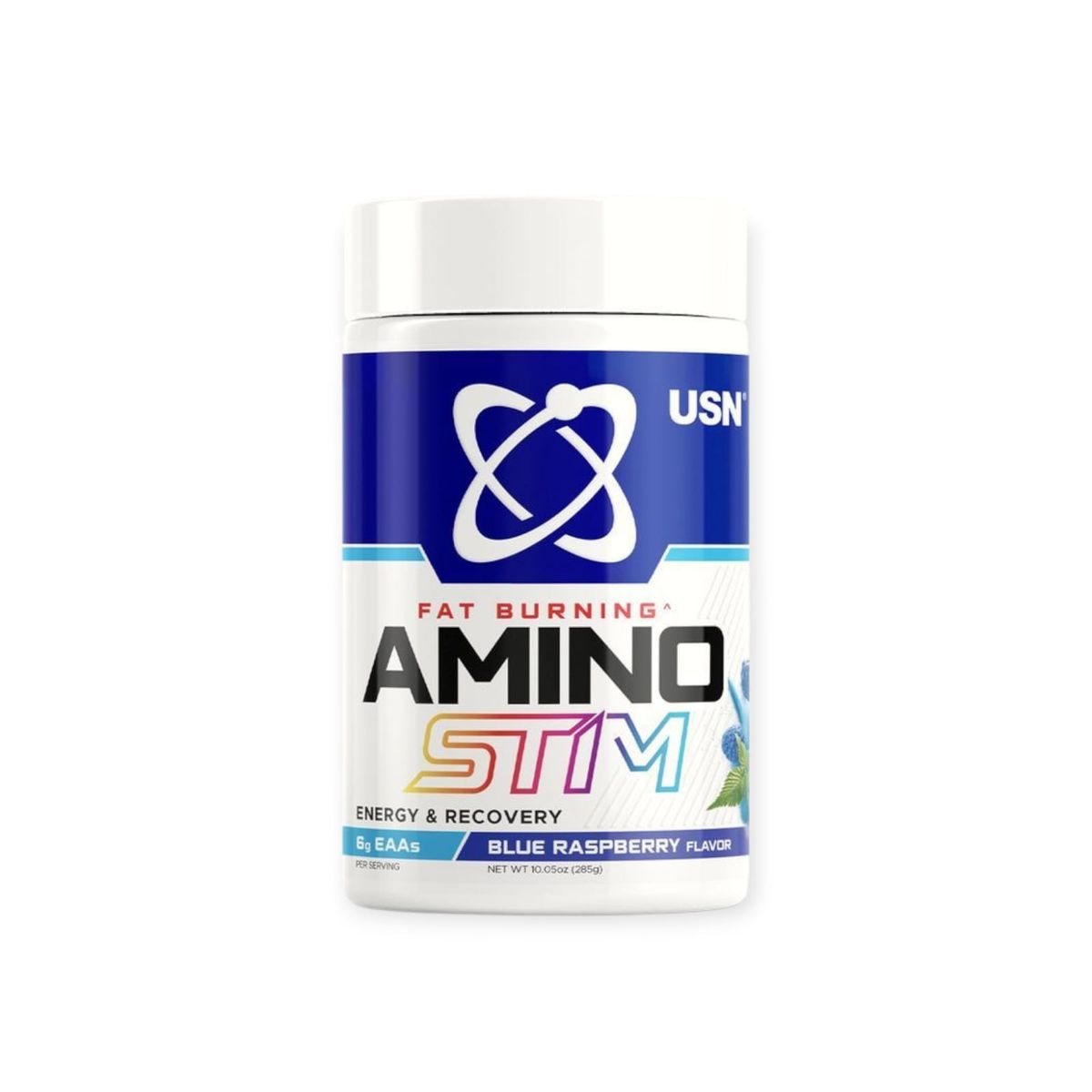 USN - Amino Stim 60 Servicios - Blue Raspberry - USN