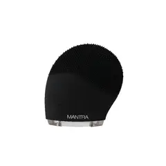 MANTRA BEAUTY - Limpiador Ultrasónico Facial Cepillo Eléctrico Silicone Brush Black Mantra