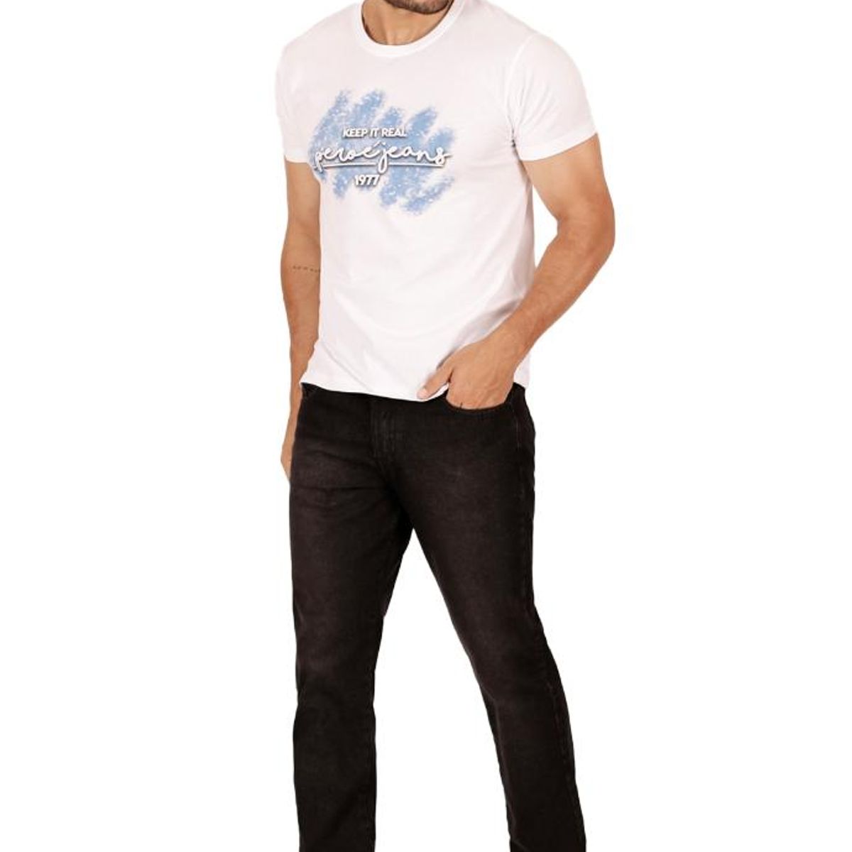 PEROE - Jeans Anat III Negro Peroé